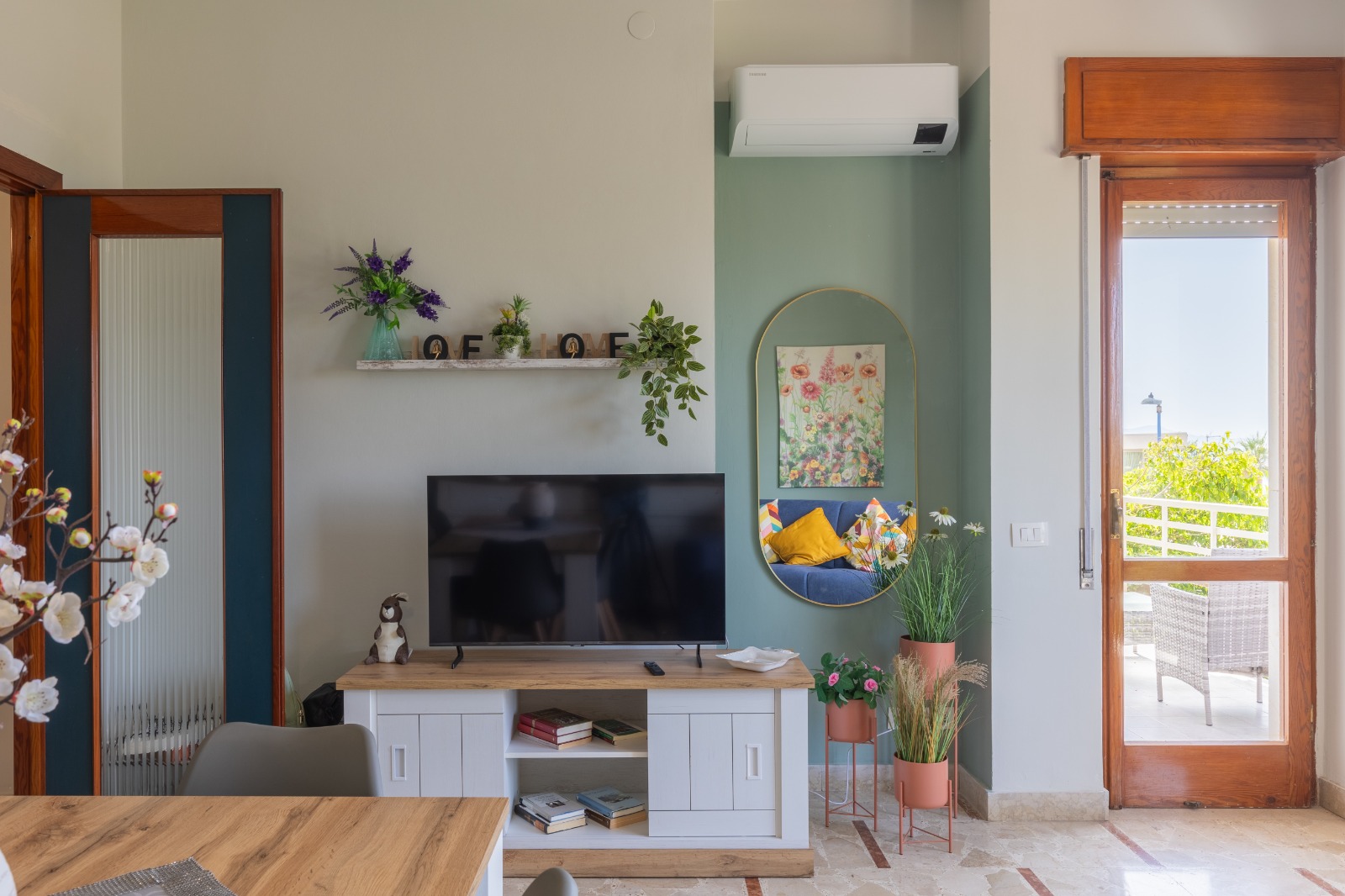 Soggiorno angolazione